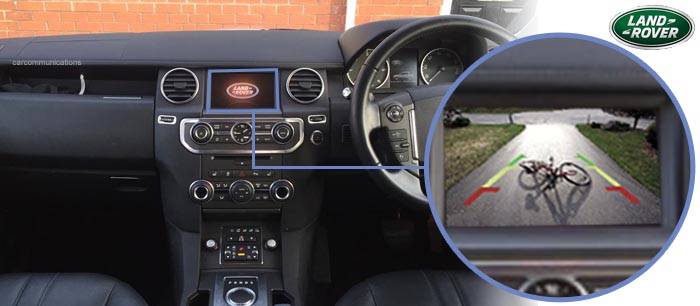 discovery 4 reversing camera screen